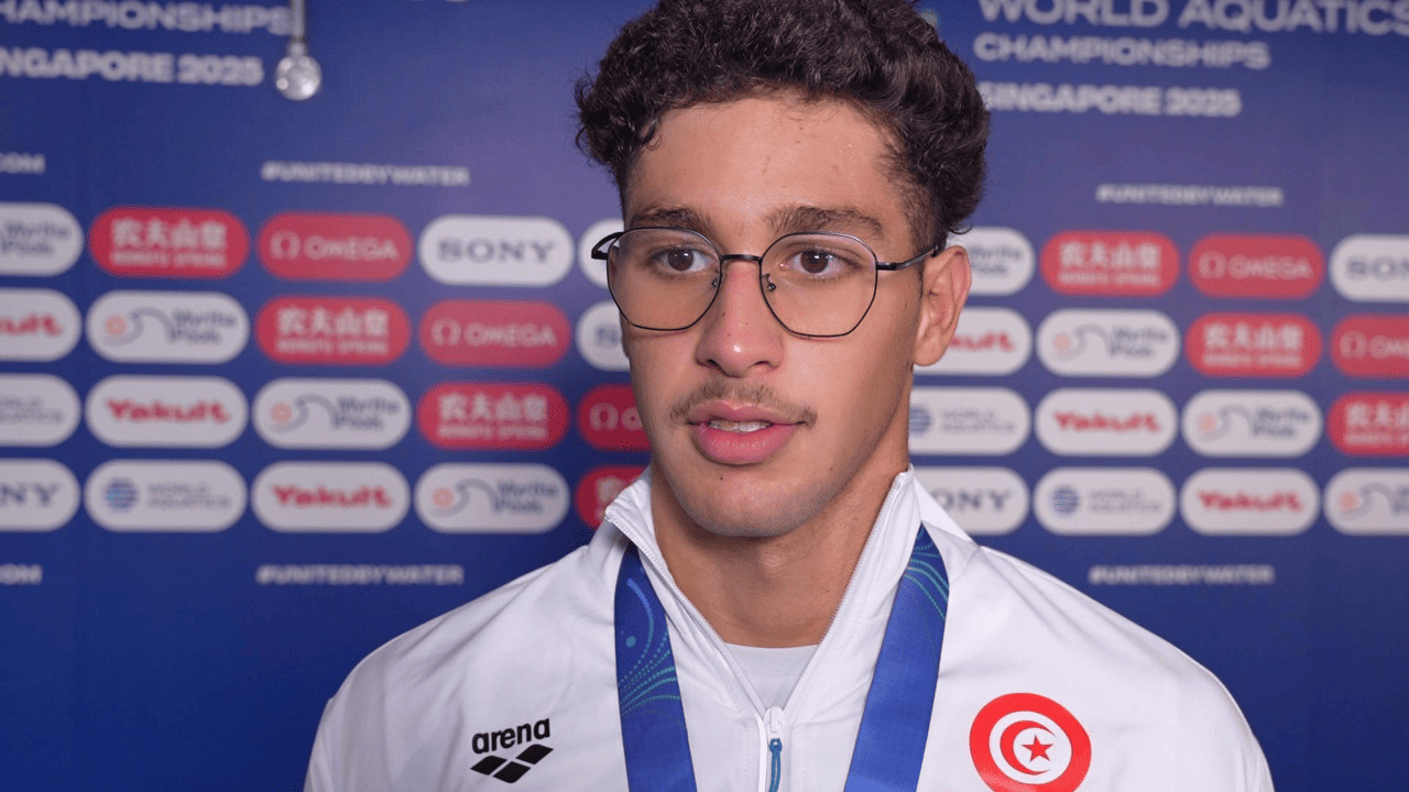 Africa Aquatics Open Water Cup 2025 | Men's 5km | Sven van der Linde vs Mohamed Moselhy
